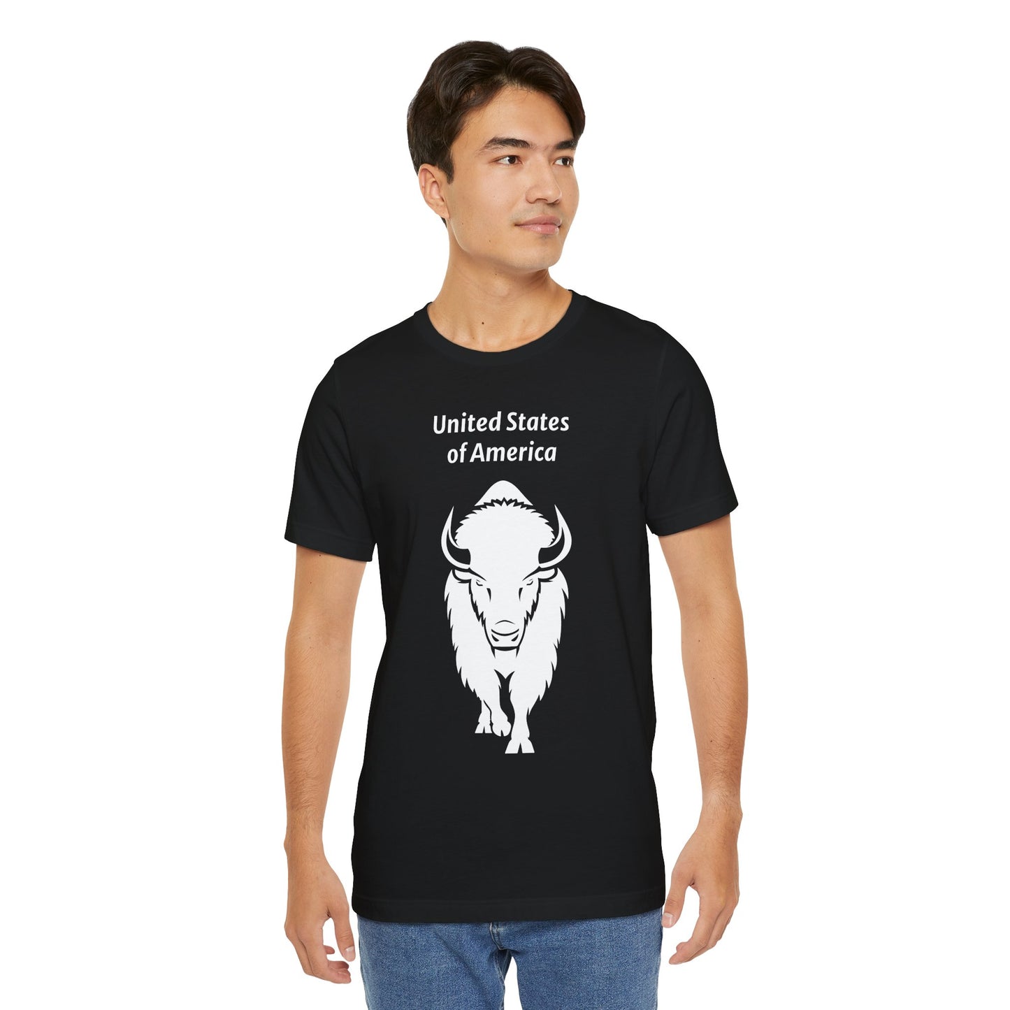 United States of America Bison T-Shirt (Unisex)