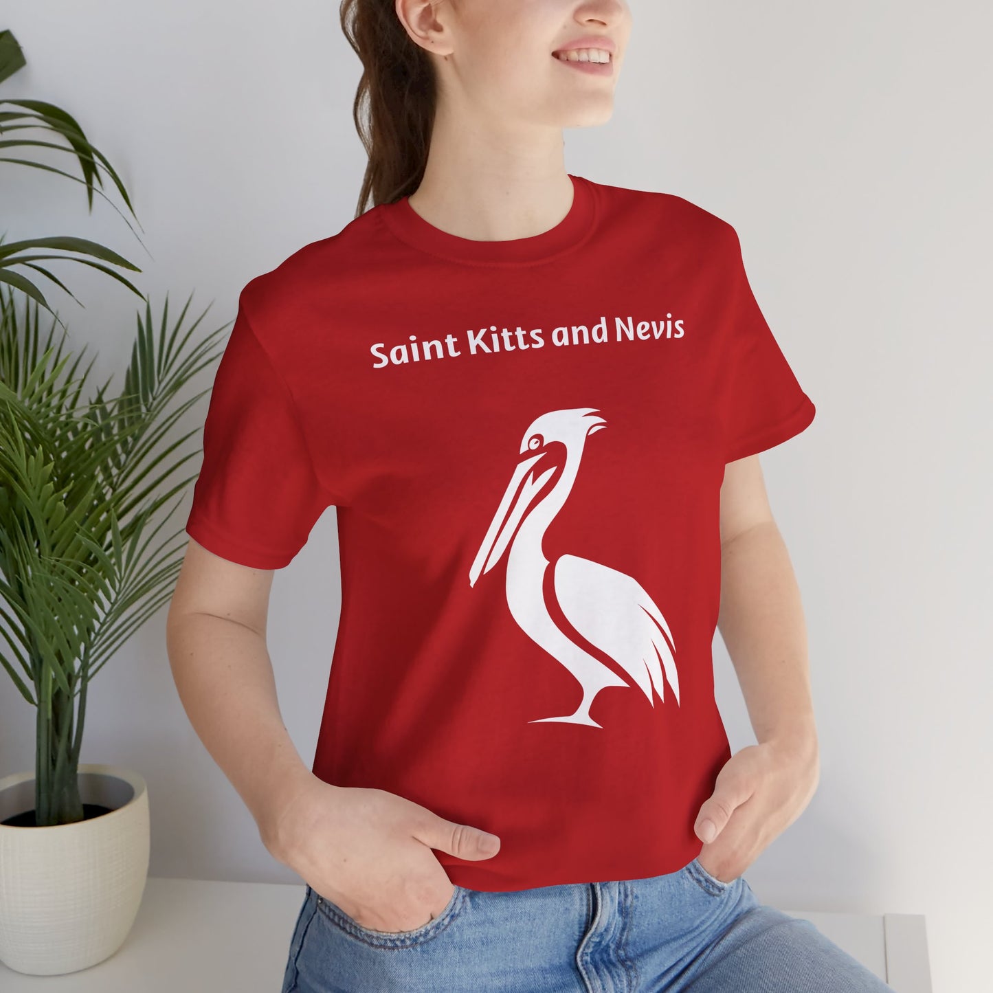 Saint Kitts and Nevis Pelican T-Shirt (Unisex)