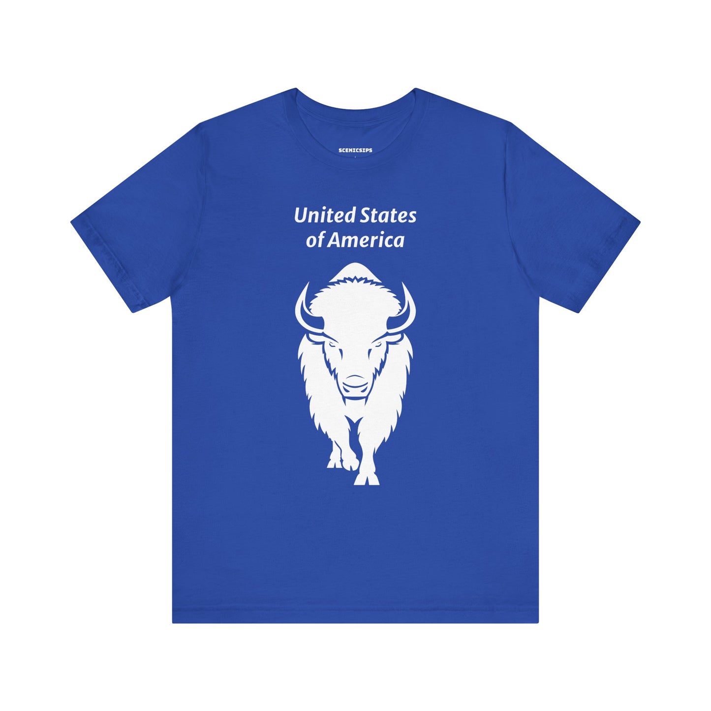 United States of America Bison T-Shirt (Unisex)