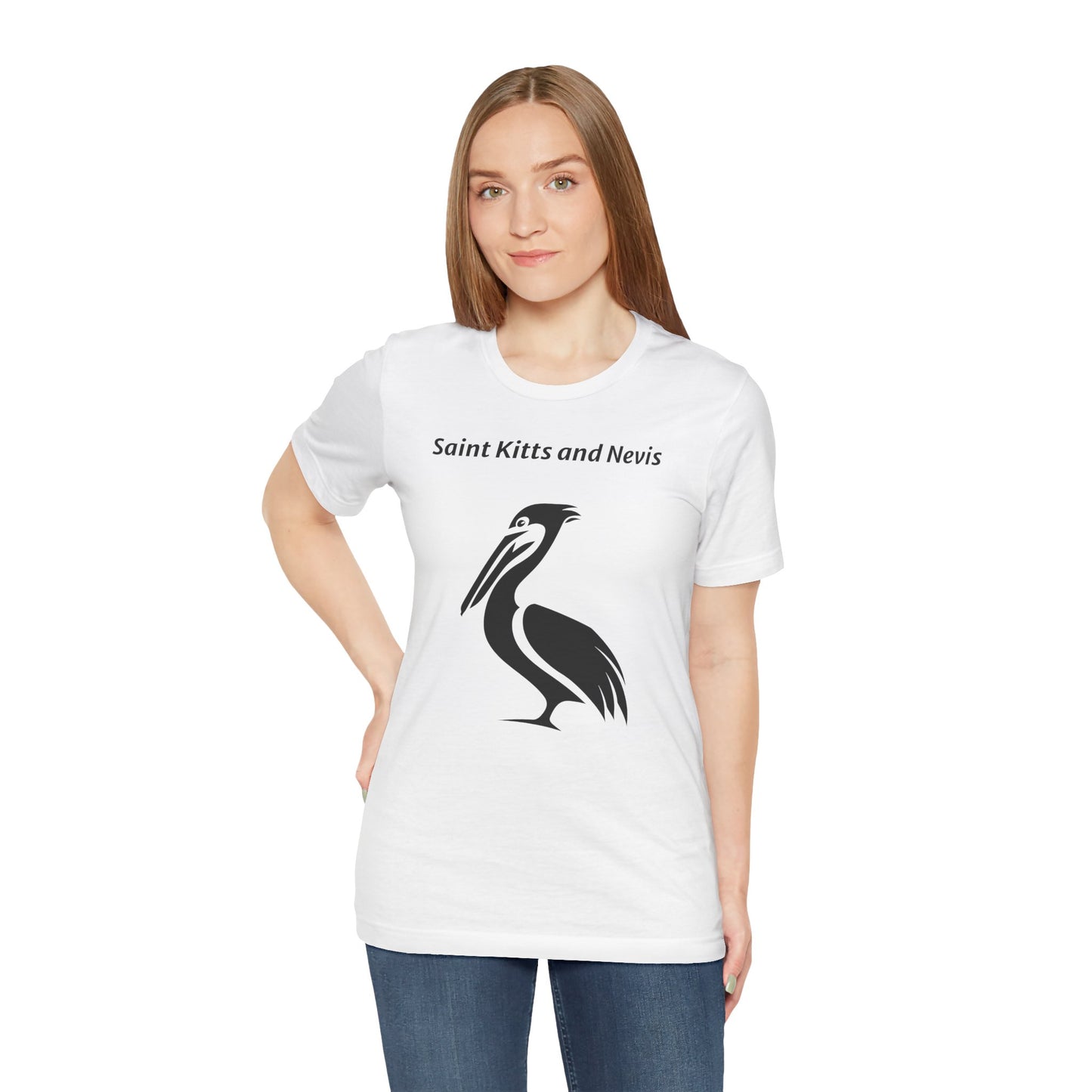 Saint Kitts and Nevis Pelican T-Shirt (Unisex)