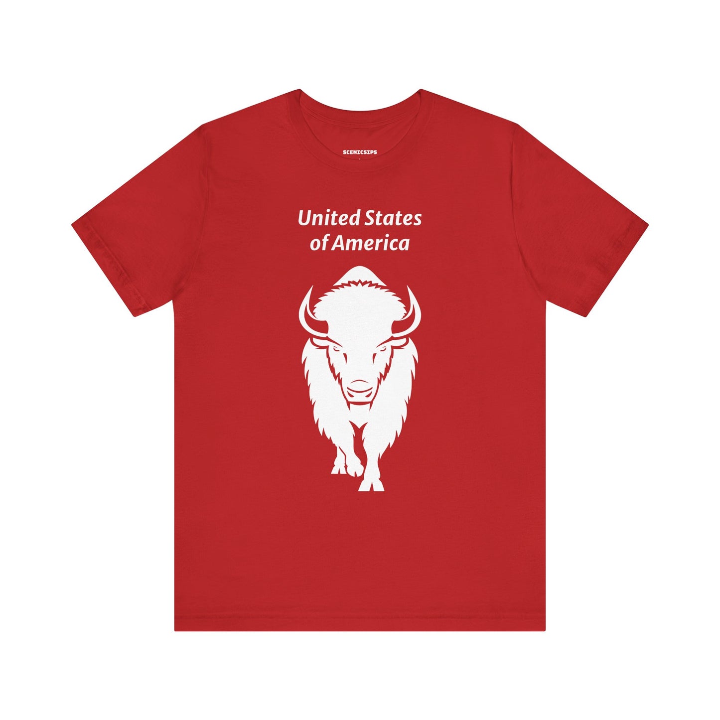 United States of America Bison T-Shirt (Unisex)