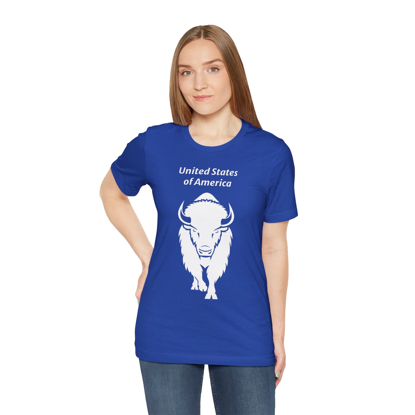 United States of America Bison T-Shirt (Unisex)