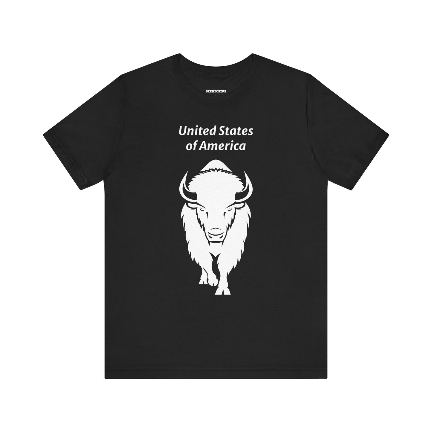 United States of America Bison T-Shirt (Unisex)