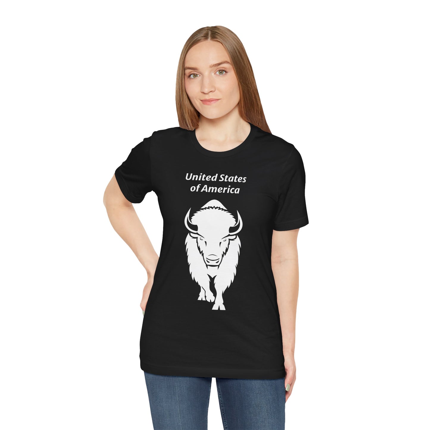 United States of America Bison T-Shirt (Unisex)