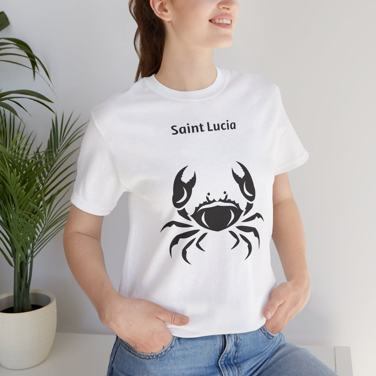 Saint Lucia Crab T-shirt (Unisex)