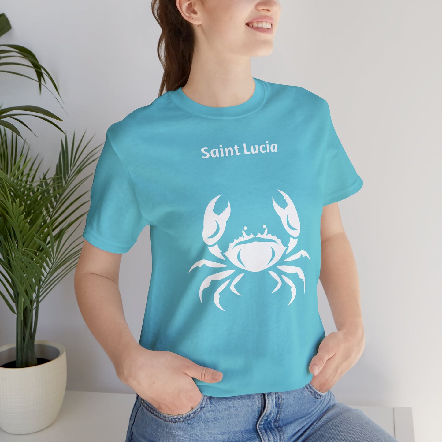 Saint Lucia Crab T-shirt (Unisex)