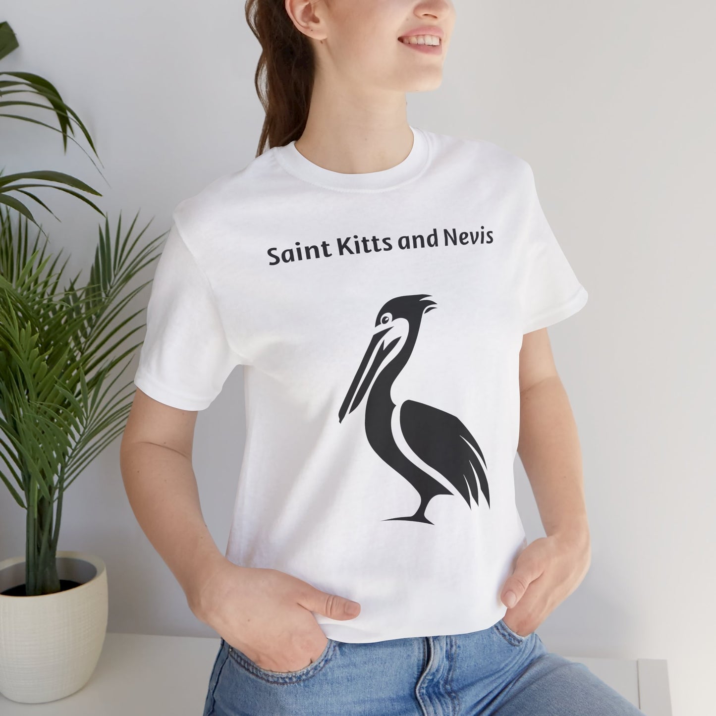 Saint Kitts and Nevis Pelican T-Shirt (Unisex)