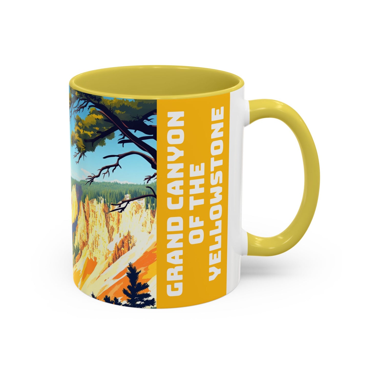 Grand Canyon Of The Yellowstone (Yellowstone) Mug 11oz