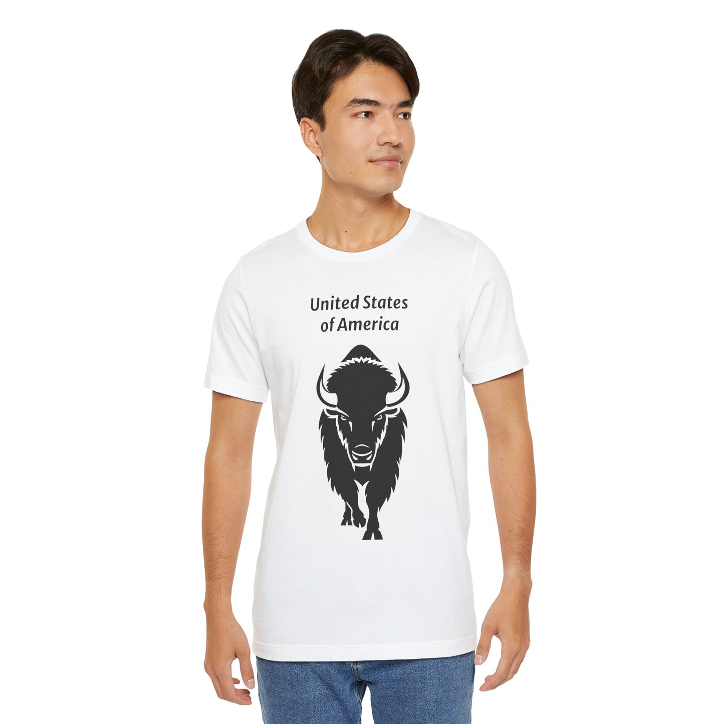 United States of America Bison T-Shirt (Unisex)