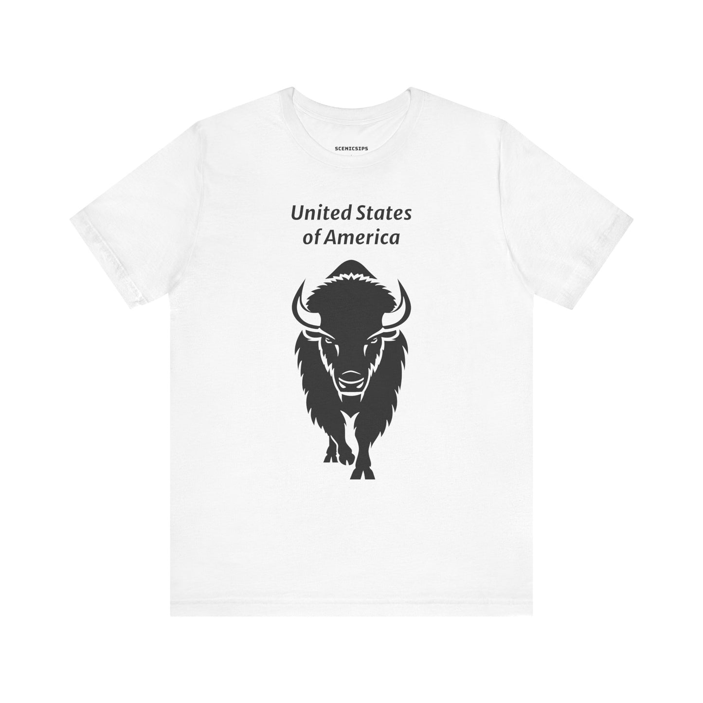 United States of America Bison T-Shirt (Unisex)