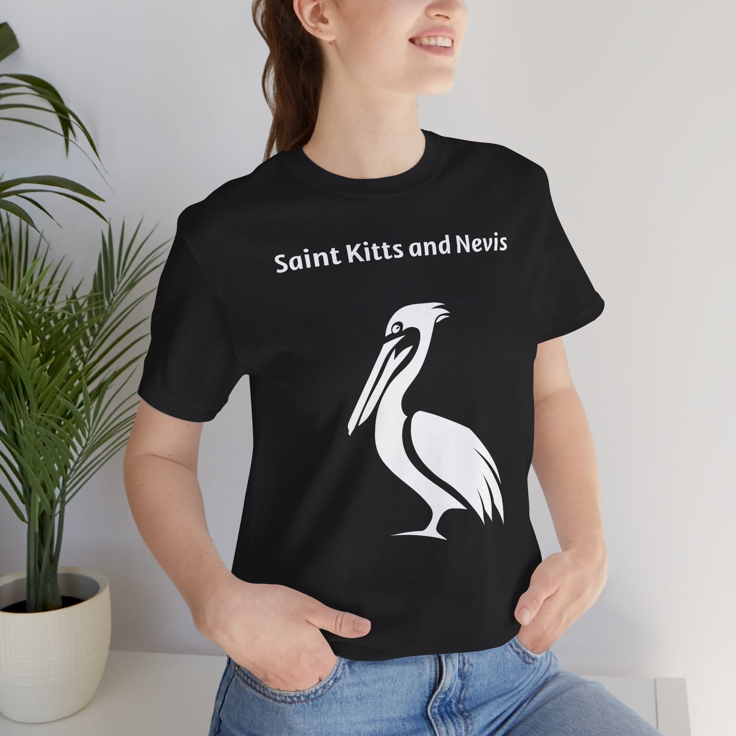 Saint Kitts and Nevis Pelican T-Shirt (Unisex)