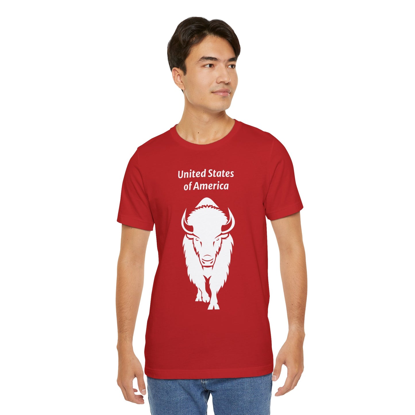United States of America Bison T-Shirt (Unisex)